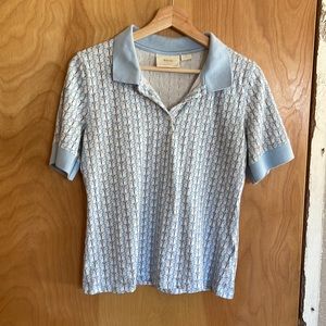 Maeve by Anthropologie Butterfly Polo